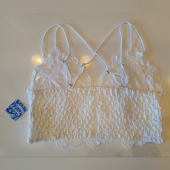 FP Movement Free People One Adella Bralette 3 Pack White Beige Black XL - Picture 7 of 12